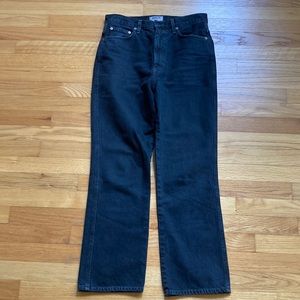 AGolde Pinch Waist Jeans, 29. Color, Pepper (black) Excellent used condition.